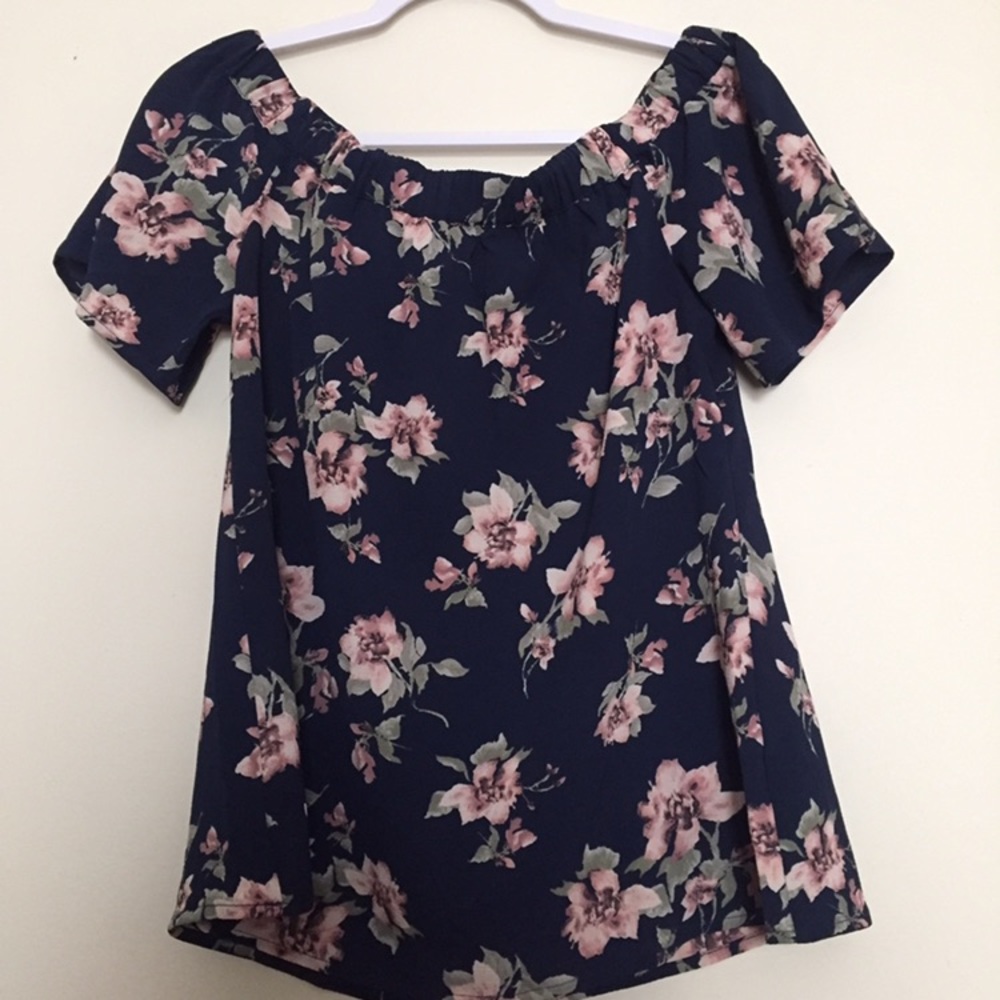 Off the shoulder blouse